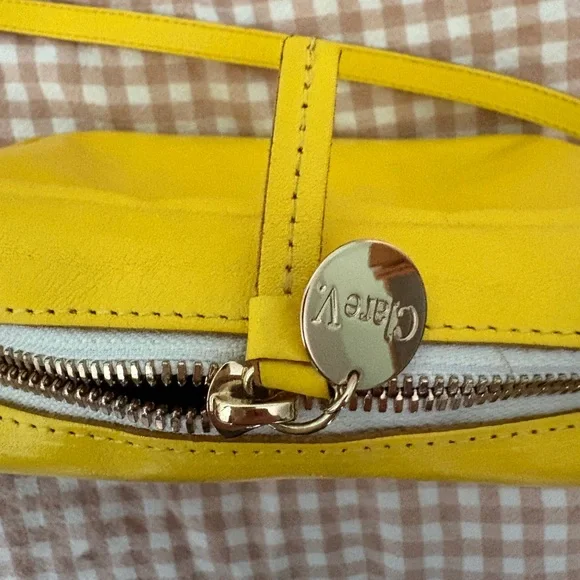 Clare V Midi Sac - Bright Yellow - Picture 4 of 5